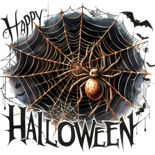 NAŽEHLOVAČKA - Halloween pavouk v síti