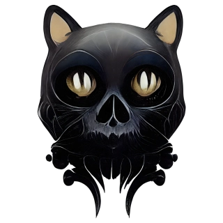 NAŽEHLOVAČKA - Halloweenská kočka