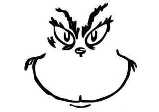 NAŽEHLOVAČKA - Grinch tvář