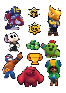 NAŽEHLOVAČKA - Brawl star mix postav
