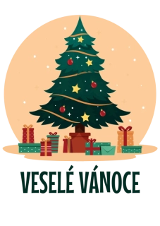 NAŽEHLOVAČKA - VESELÉ VÁNOCE stromek