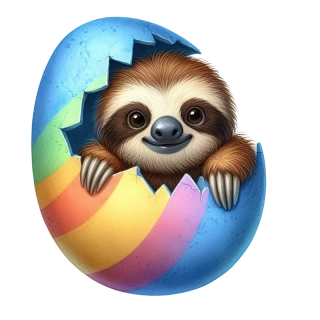 NAŽEHLOVAČKA - Lenochod ve vajíčku