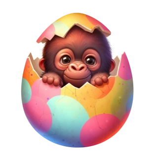 NAŽEHLOVAČKA - Opička ve vajíčku