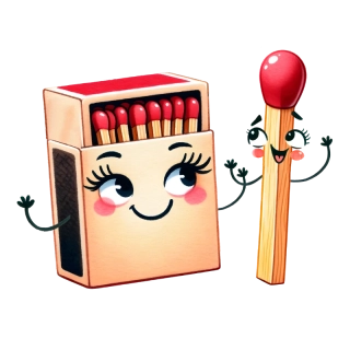 NAŽEHLOVAČKA - Zápalky se sirkou