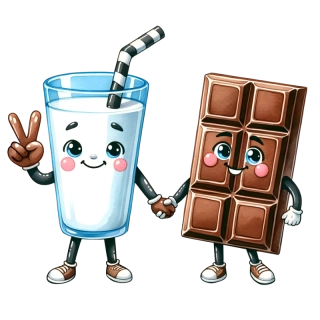 NAŽEHLOVAČKA - Mléko s čokoládou