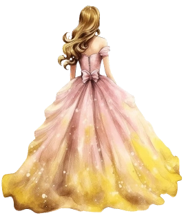 NAŽEHLOVAČKA - Princezna ve žlutých šatech