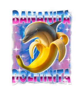 NAŽEHLOVAČKA - Bananita Dolfinita