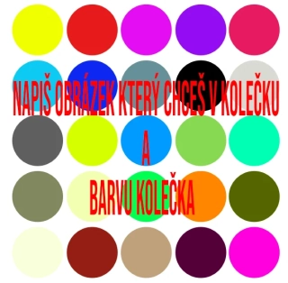 NAŽEHLOVAČKA - Vlastní barva kolečka s obrázkem