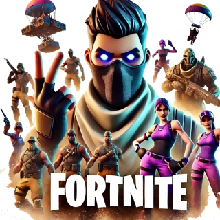 NAŽEHLOVAČKA - Fortnite postavy fialové