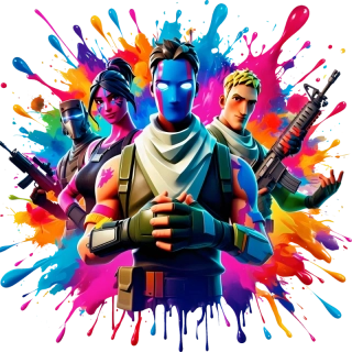 NAŽEHLOVAČKA - Fortnite Bojovníci modrý