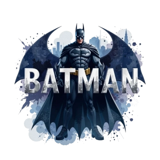 NAŽEHLOVAČKA - Batman s nápisem