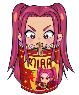 NAŽEHLOVAČKA - Mira Huntrix Kpop Demon Hunters