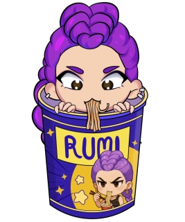 NAŽEHLOVAČKA - Rumi Huntrix Kpop Demon Hunters