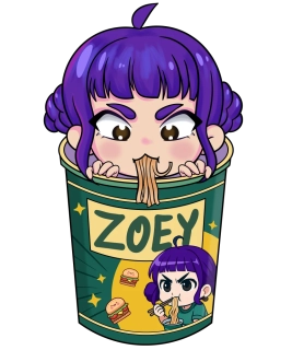 NAŽEHLOVAČKA - Zoey Huntrix Kpop Demon Hunters