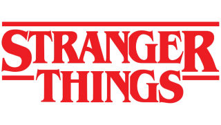 NAŽEHLOVAČKA - stranger things nápis