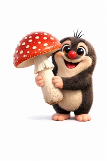NAŽEHLOVAČKA - Krteček a muchomůrka