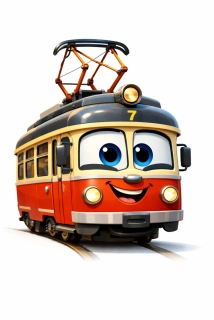 NAŽEHLOVAČKA - Tramvaj číslo 7