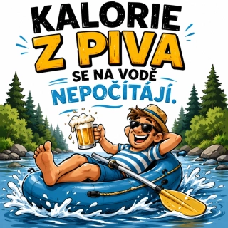 NAŽEHLOVAČKA - Kalorie z piva se na vodě nepočítají