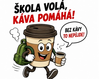 NAŽEHLOVAČKA - Škola volá, káva pomáhá