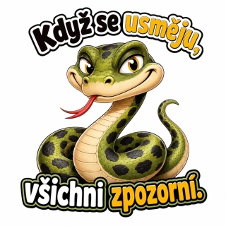 NAŽEHLOVAČKA - Když se usměju, všichni zpozorní.