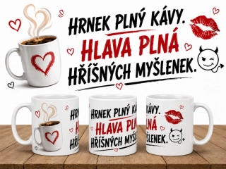 HRNEK - Hrnek plný kávy.