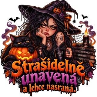 NAŽEHLOVAČKA - Strašidelně unavená a lehce nasraná